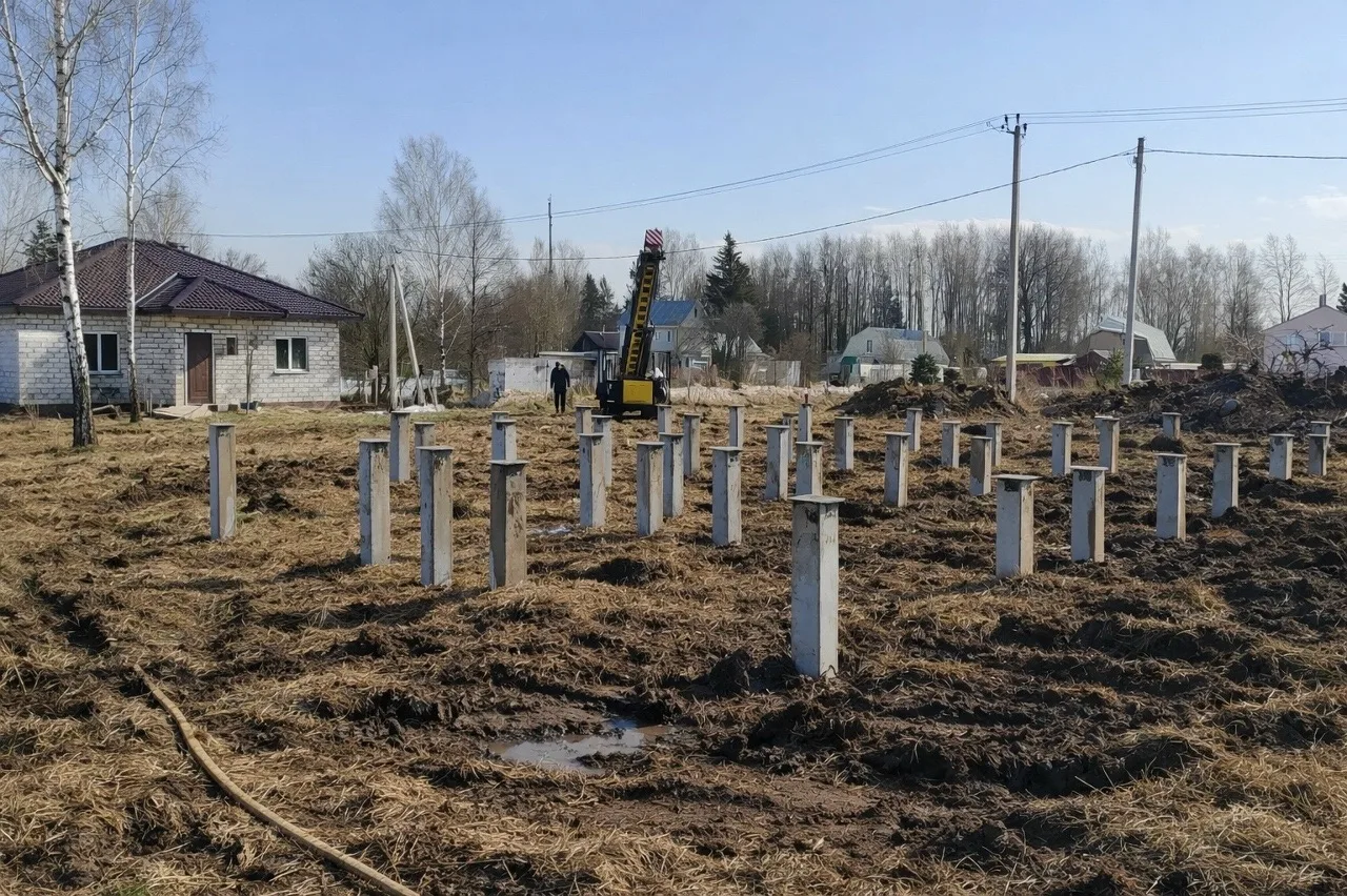 Здесь уже не «пустой участок».