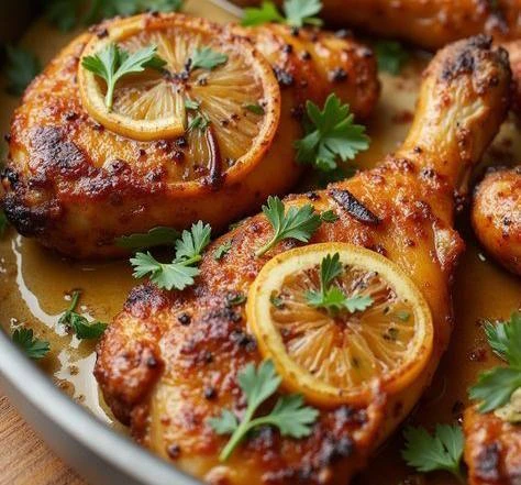 Курица в апельсиновом соусе