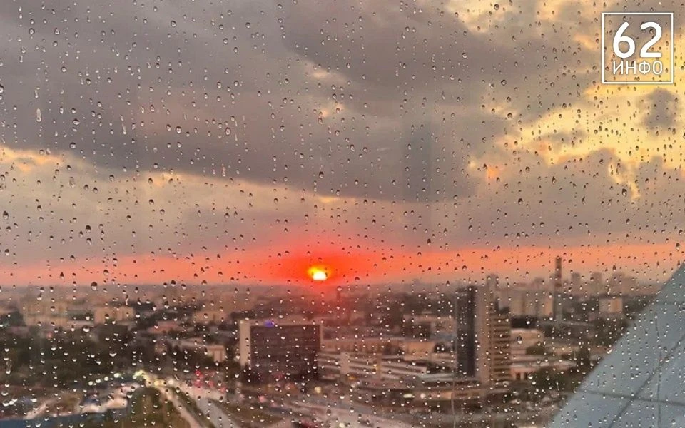 🌩Прогнозируют грозу и ветер.