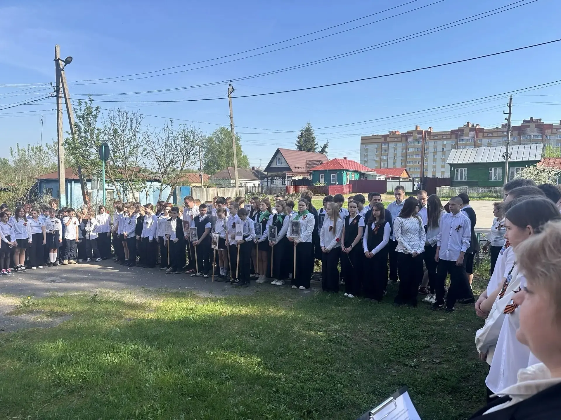 День Памяти! Сегодня  в корпусе состоялась торжественная линейка, посвящённая 81 годовщине  Победы в