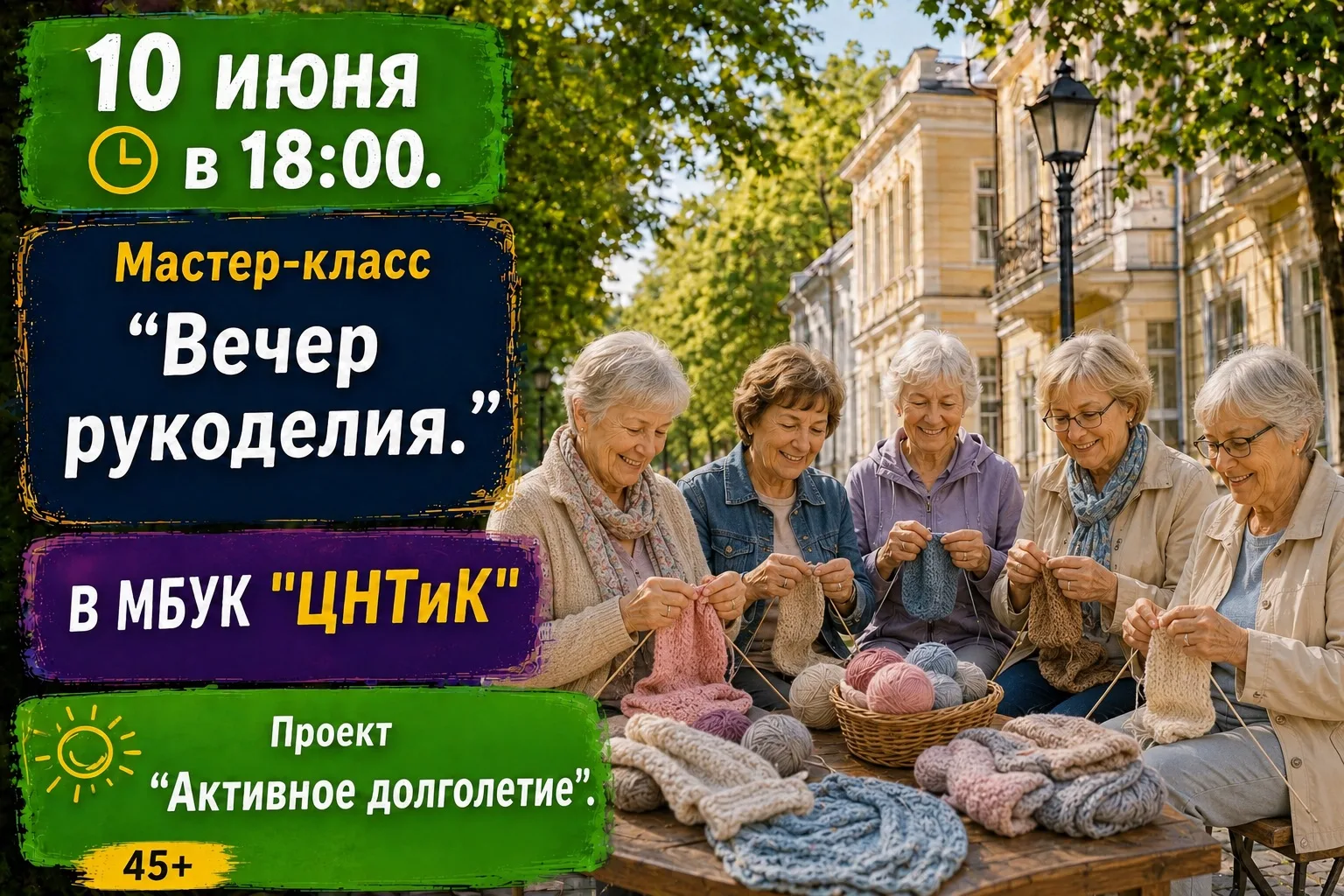 ✨ Хотите создать что‑то красивое своими руками? Приглашаем на увлекательные мастер‑клас...