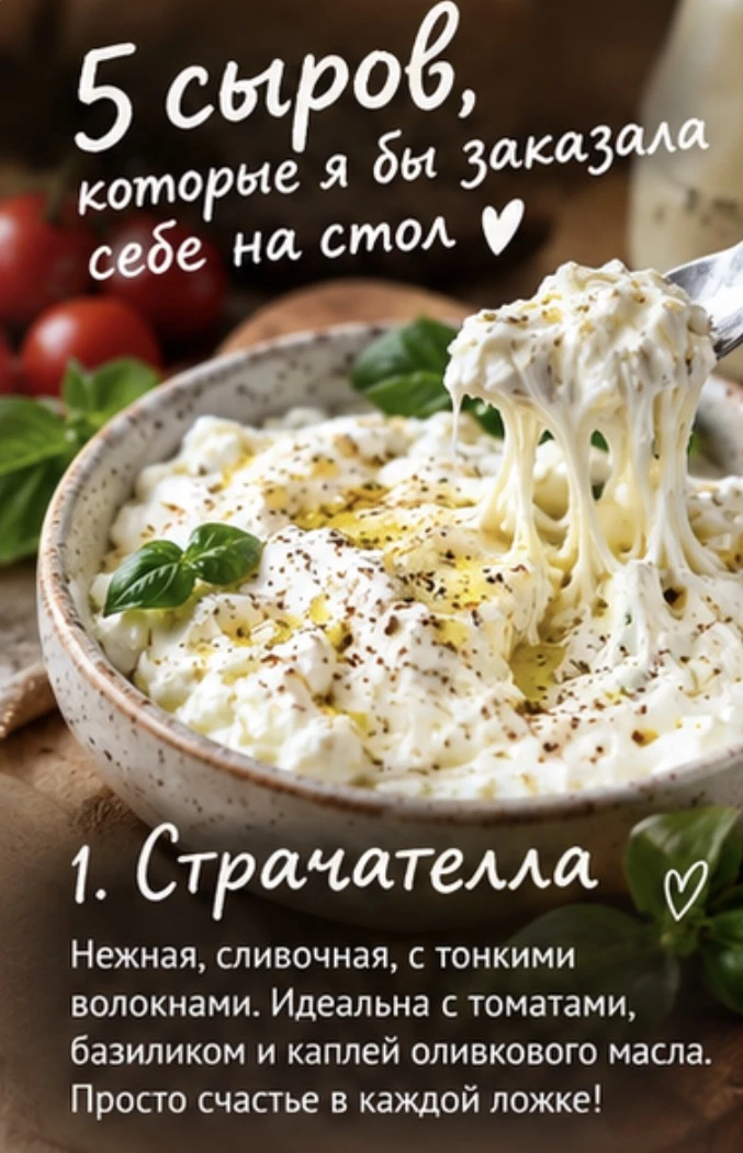 А какой сыр выбрали бы вы? 👆🏻