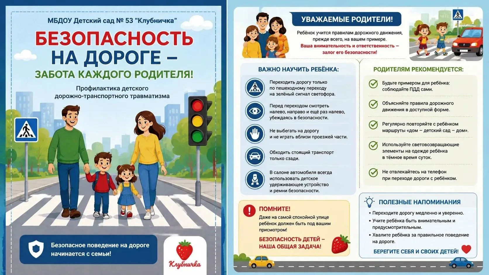 «Безопасная дорога в детский сад»