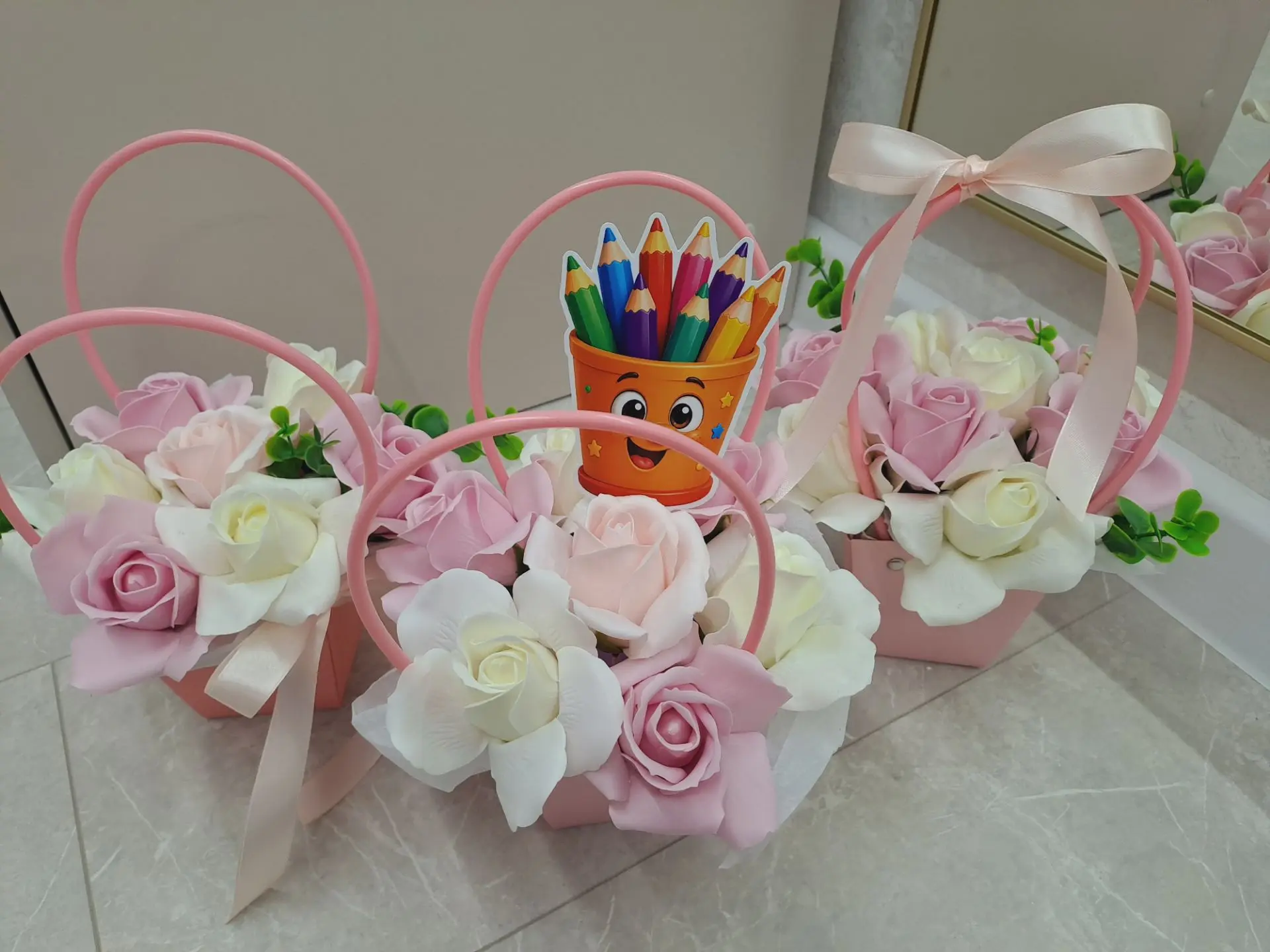 Букеты из мыльных цветов 💐