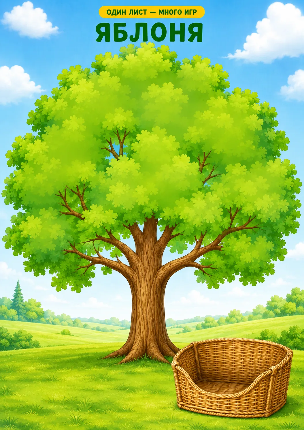 🍎«ОДИН ЛИСТ — МНОГО ИГР»