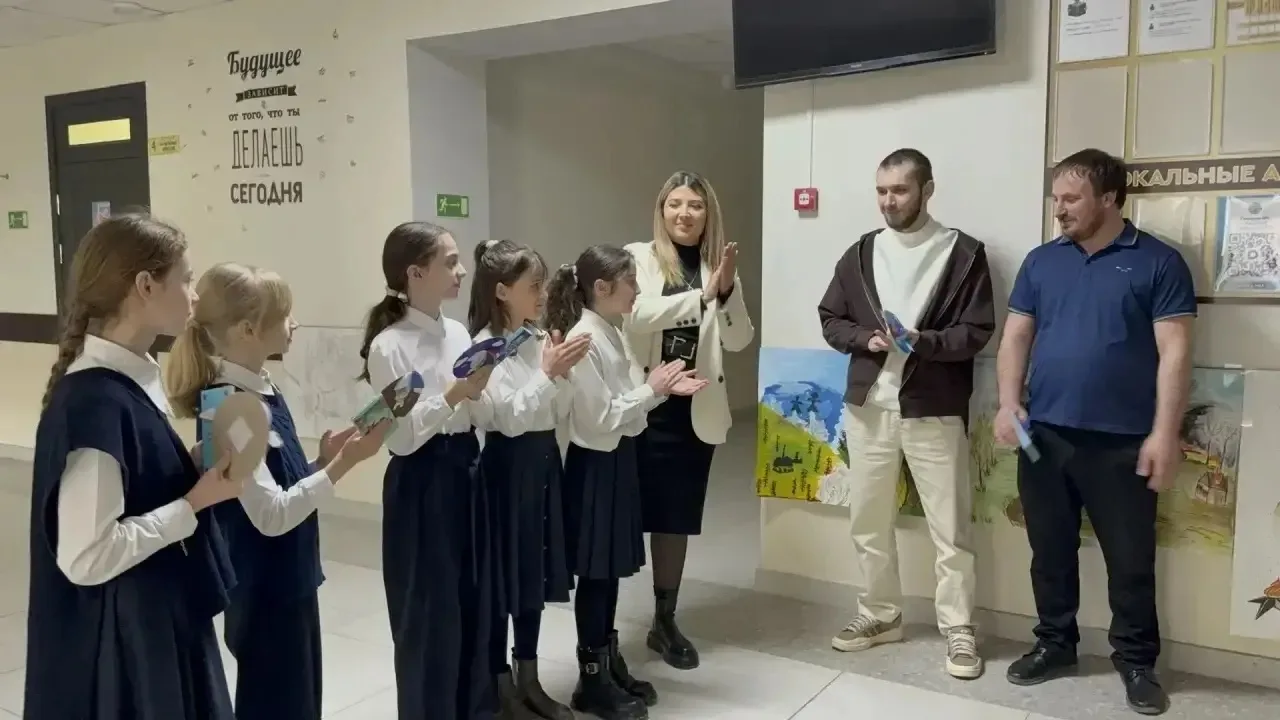 В преддверии Дня защитника Отечества с учениками нашей гимназии была подготовлена особенная акция — 