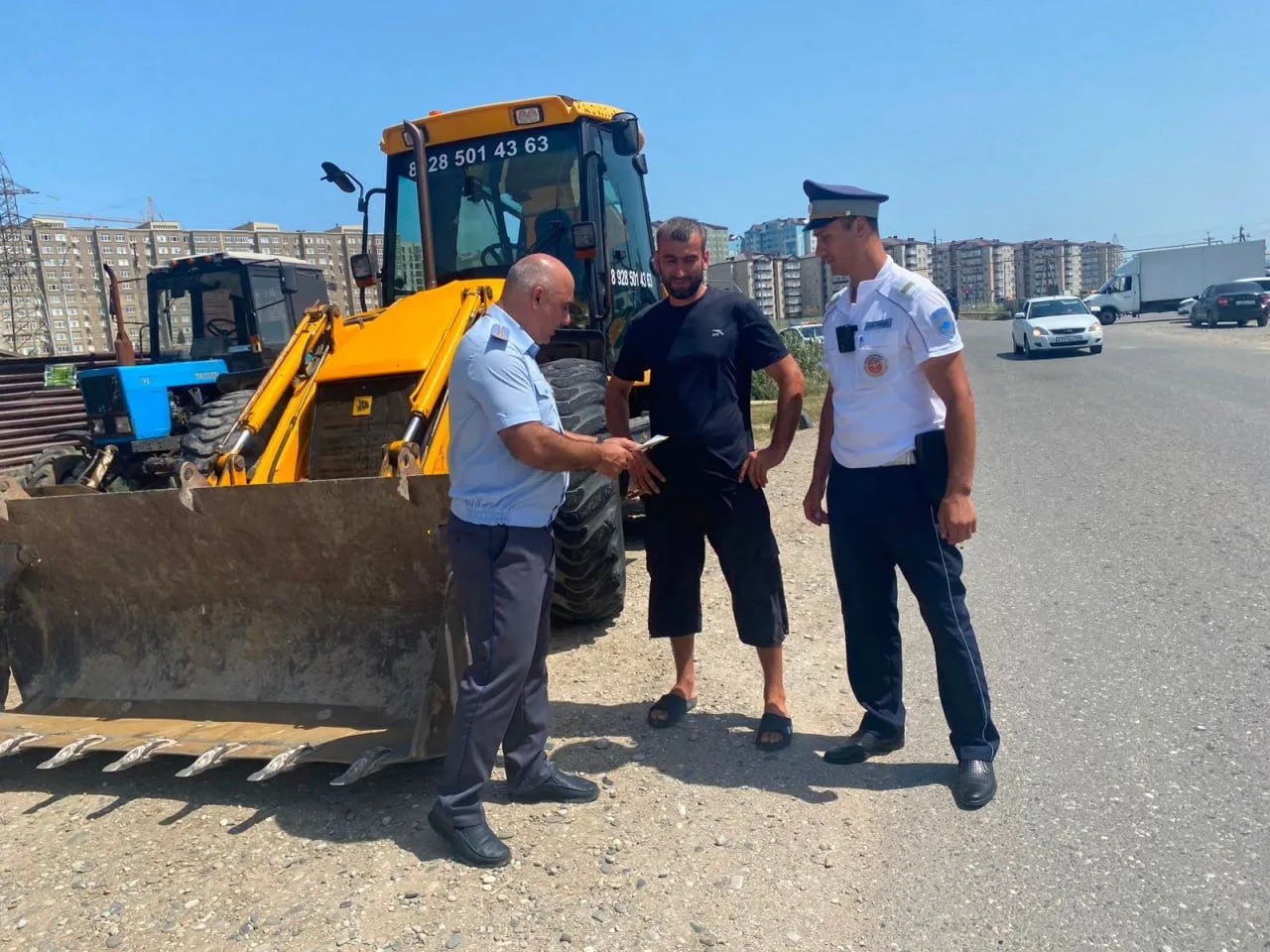 🚜В Дагестане проверили более 109 единиц самоходной техники