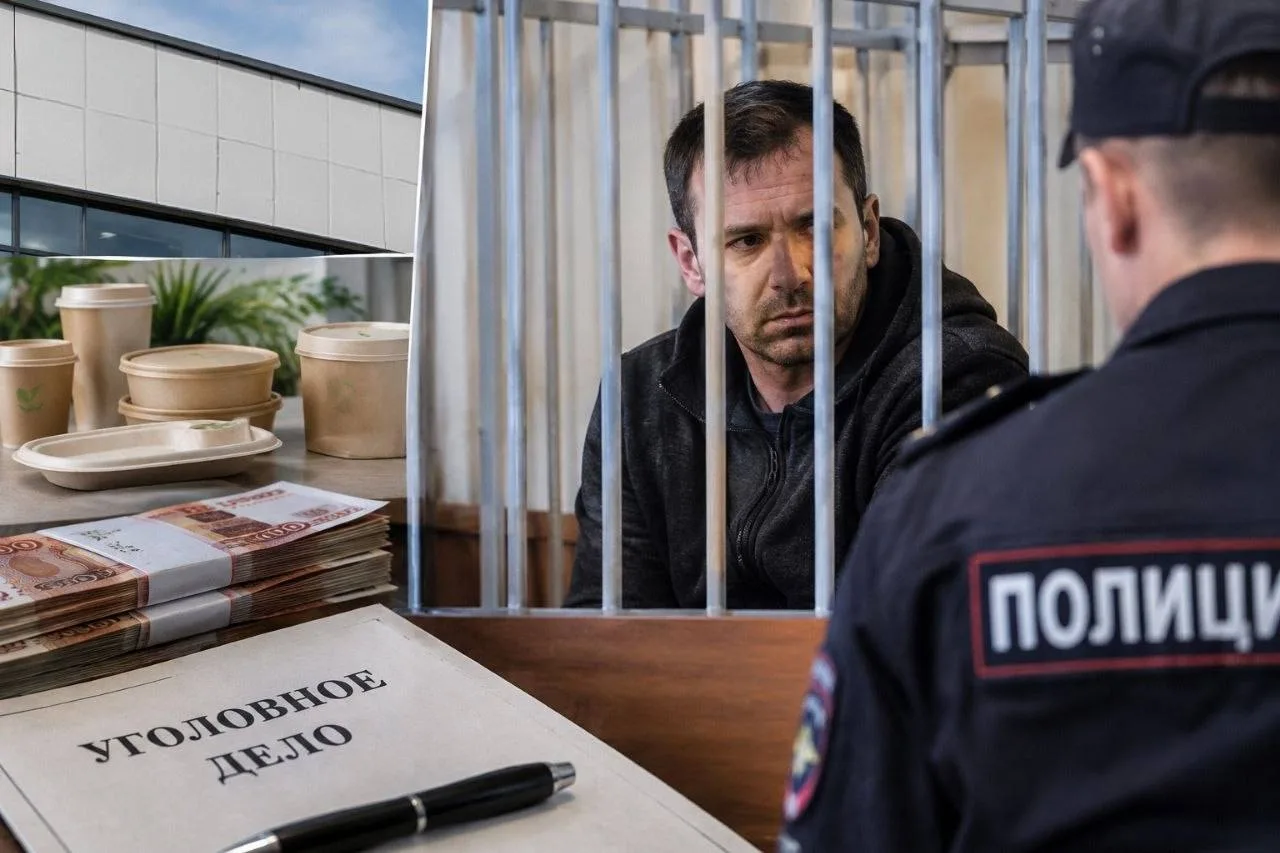 ⚡️В Барнауле арестовали руководителя «Пакетона»отправили по делу о хищении 25 млн рублей
