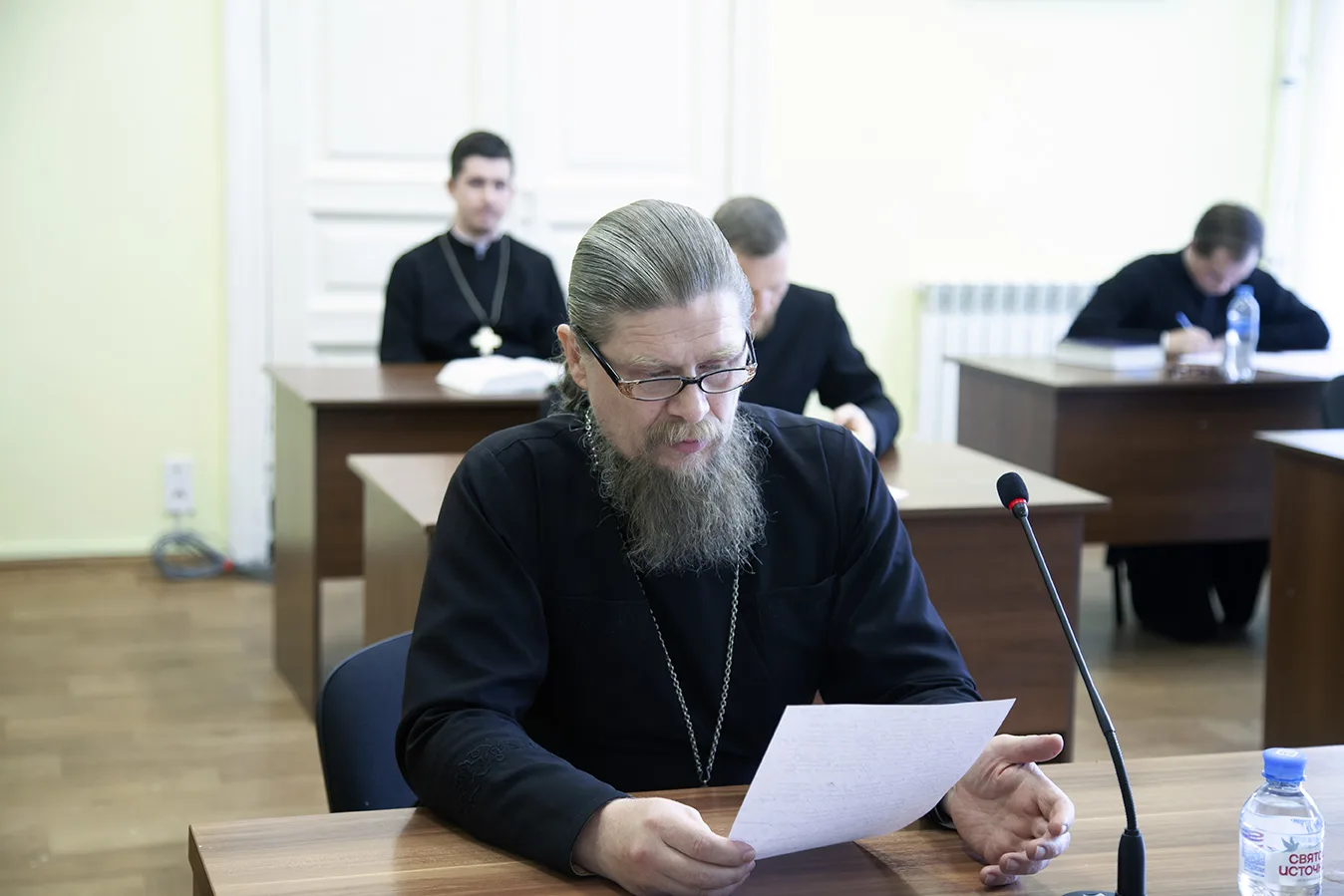 📚На экзамене семинаристы продемонстрировали свои знания по Священной истории Ветхого и Нового Завет