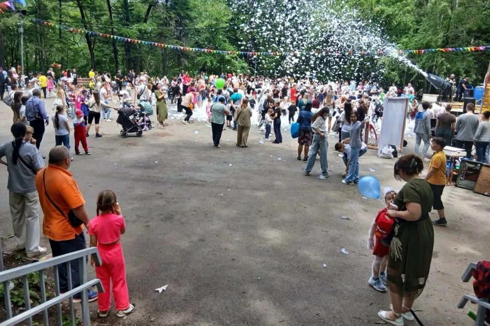 🌊✨ Настоящее морское волшебство в Городском парке!