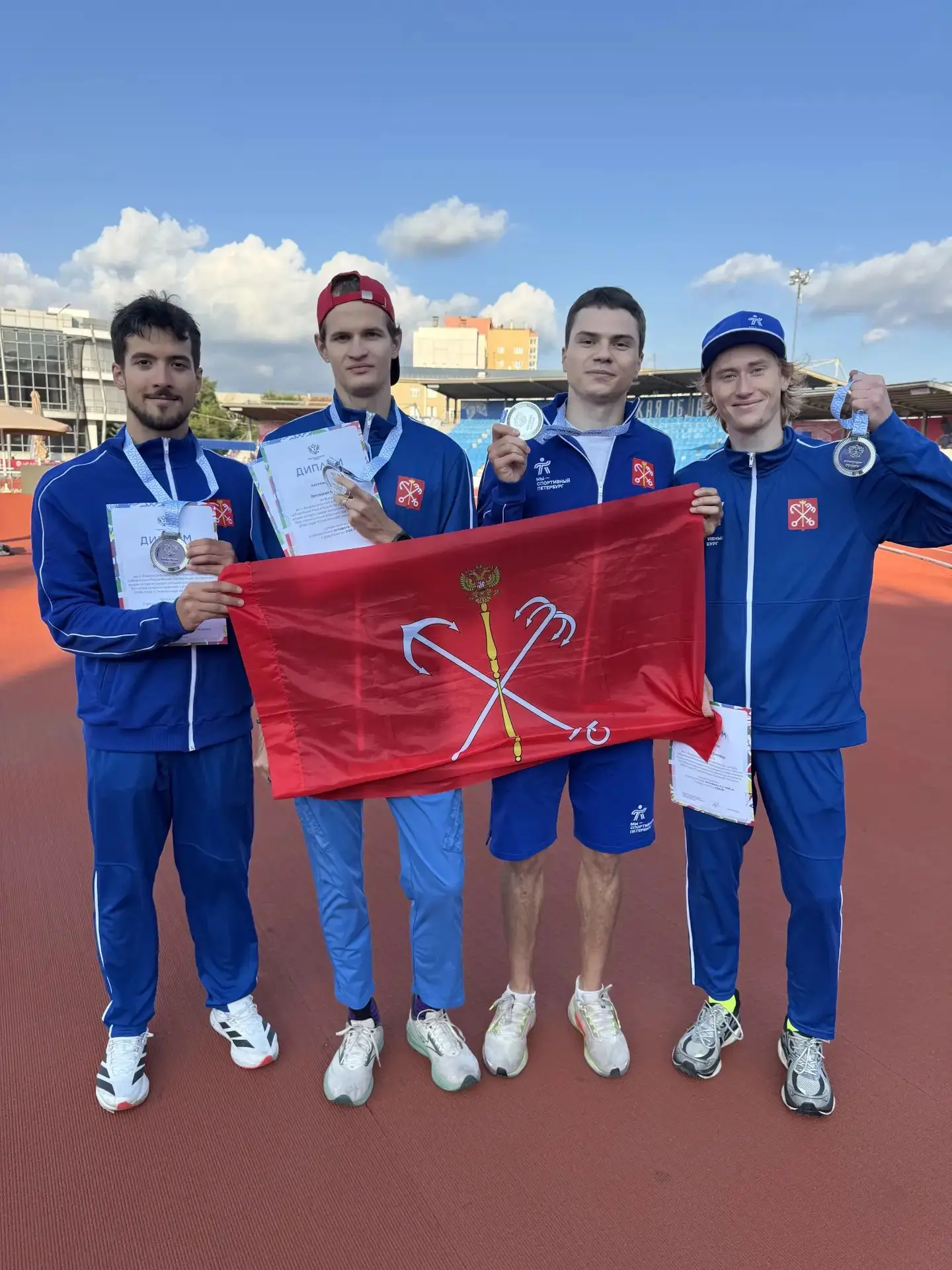 🔹 Сборная Санкт-Петербурга – победитель командного зачёта по лёгкой атлетике на Спарта...