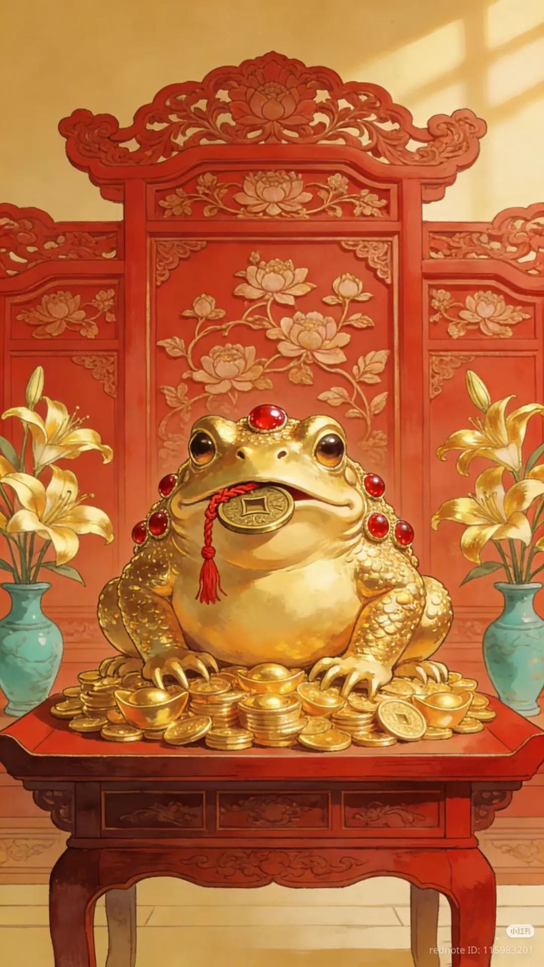 🐸 Китайский талисман - трёхлапая жаба 招財蟾蜍 Чань Чу 

💰 Один из самых мощных и популярных символов 