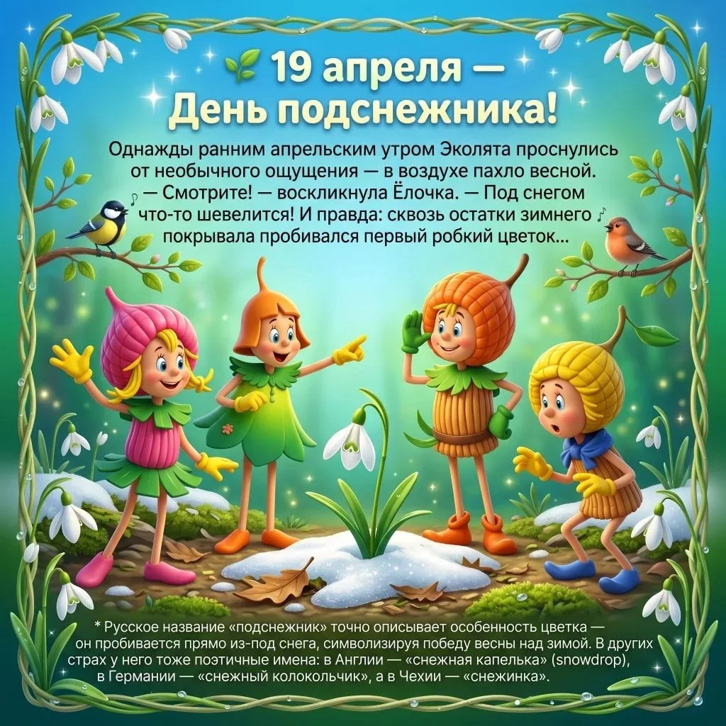 🌿День подснежника