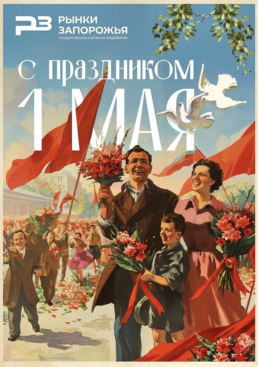 🎈Поздравляем Вас с праздником Мира, Весны и Труда!
