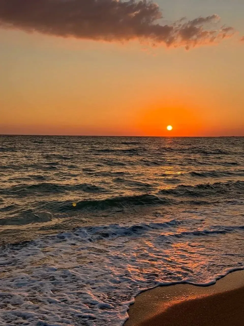 🌅 Закат на Западном побережье Крыма
