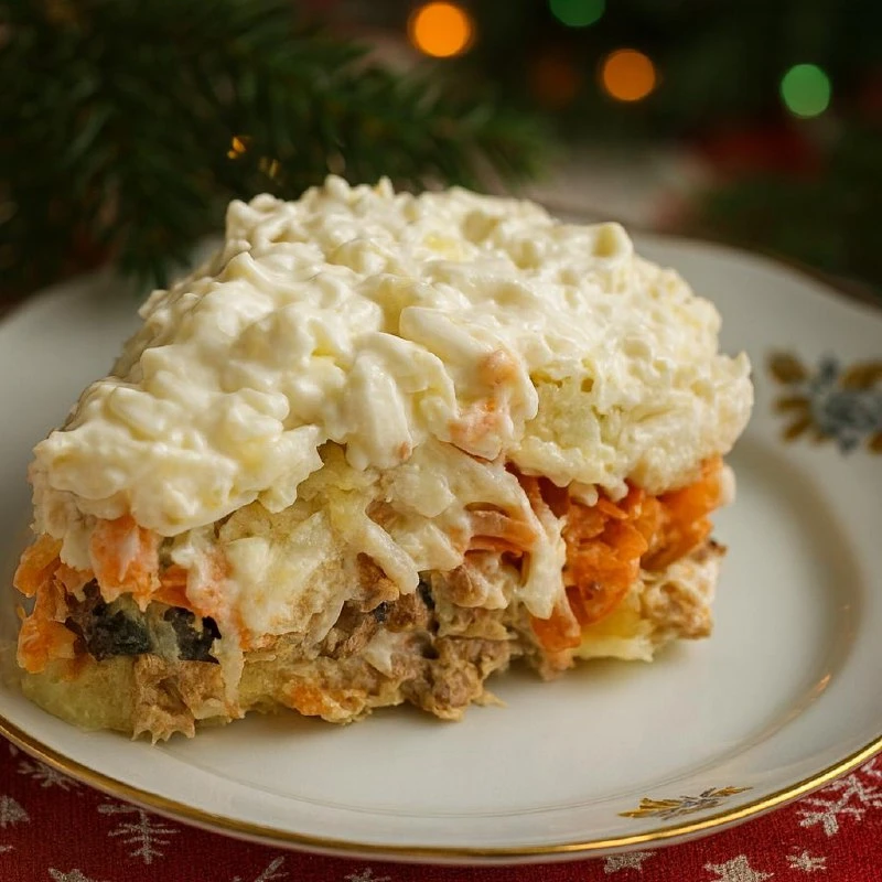 МЯГКИЙ КАРТОФЕЛЬ, СЛАДКОВАТАЯ МОРКОВКА, ПИКАНТНЫЙ ОГУРЧИК, НЕЖНЫЙ СЫР — И ВСЁ ЭТО ДОПОЛ...