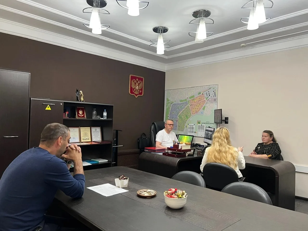 💼📝Прием граждан 18.06.2026 
 
Руководитель ГБУ «Жилищник района Новокосино» Кретов Алексей Виталье