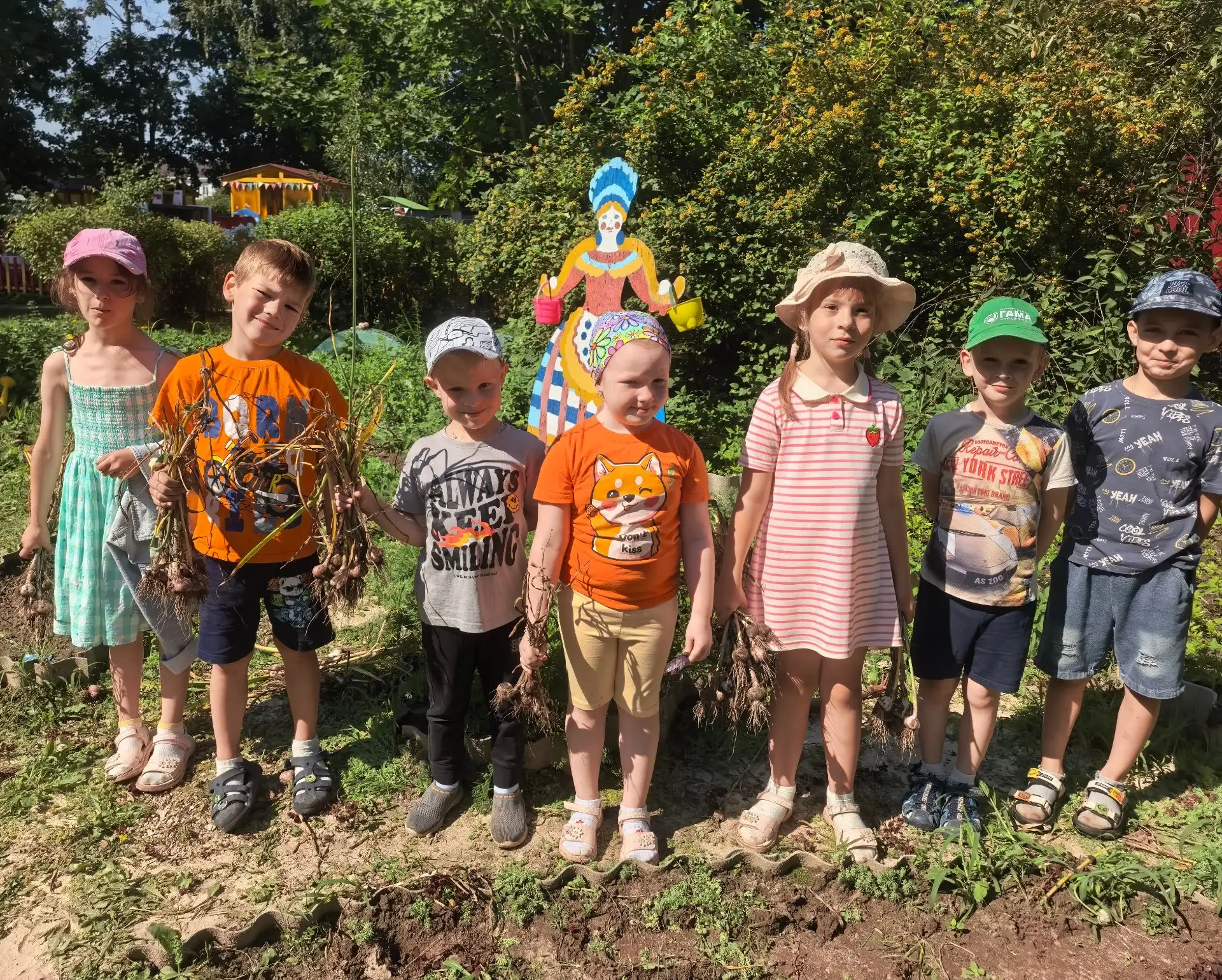 🌱 Маленькие огородники — большие молодцы! 🌱