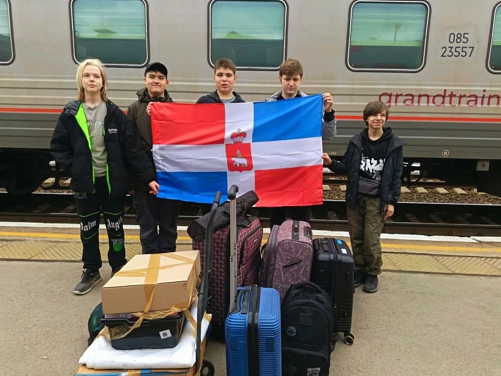 ❗Учащиеся нашей школы  сейчас в городе Челябинск на финале XII всероссийского профориентационного те
