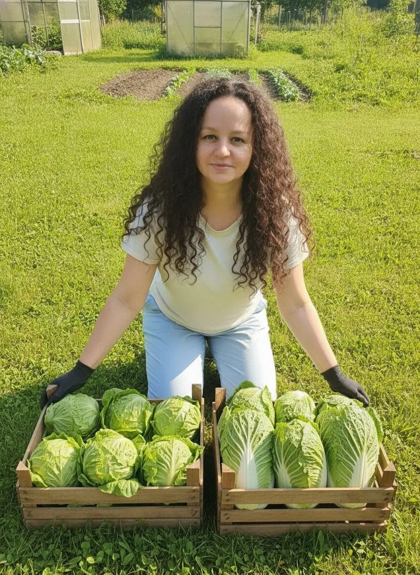 🥬 Выращиваем кочанный салат: от семечка до хрустящего урожая!