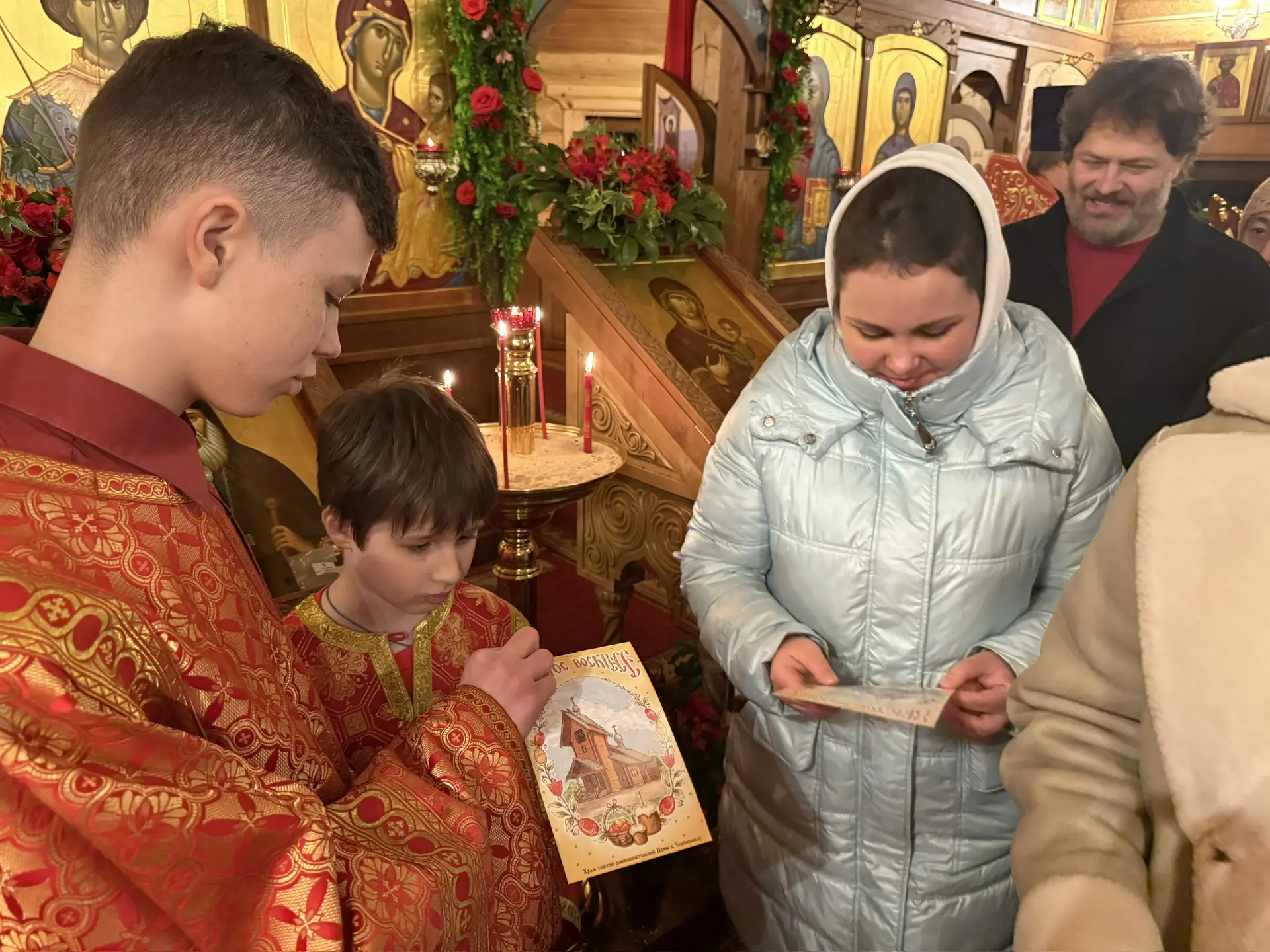 Пасхальные подарочки для прихожан