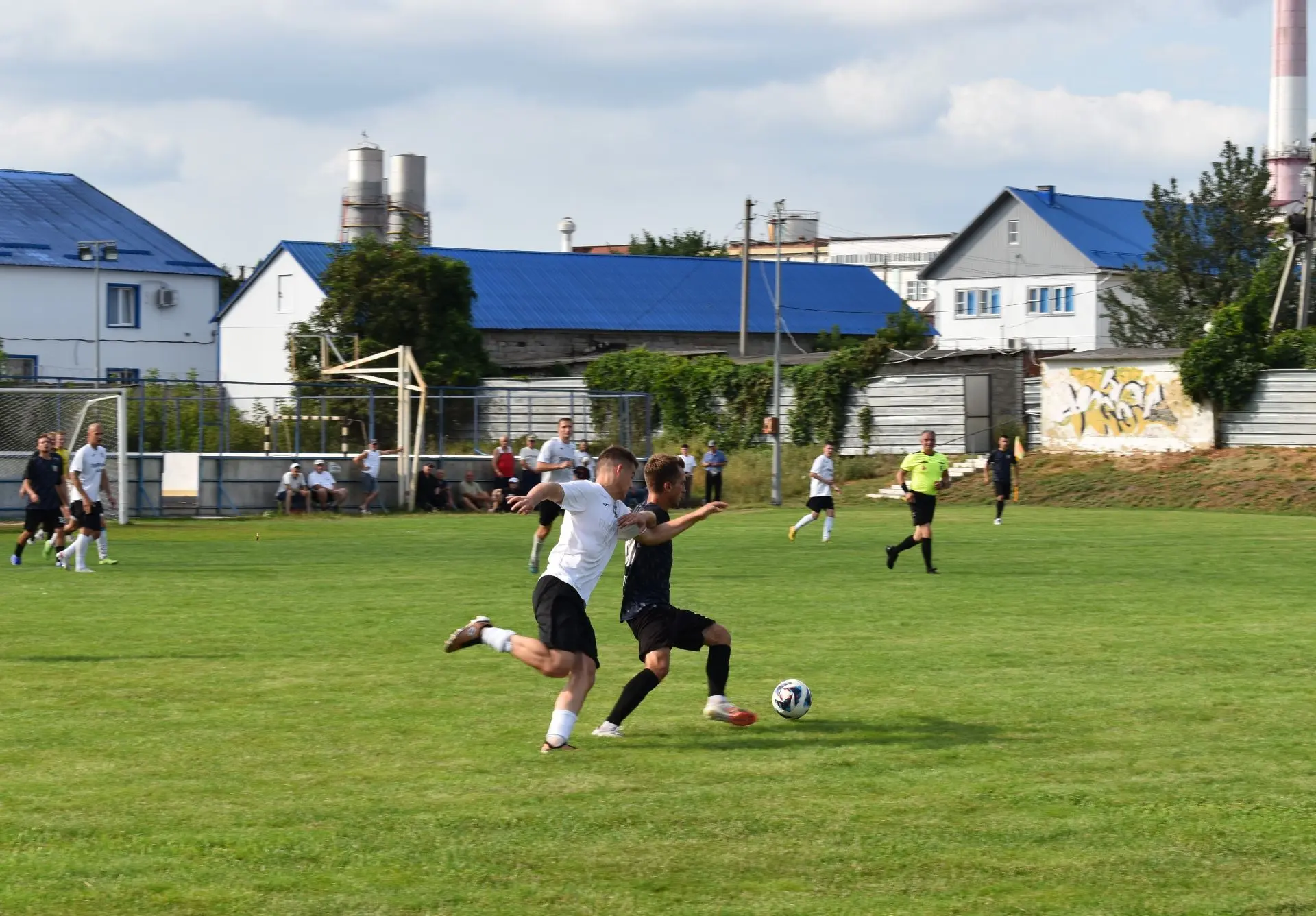 ⚽В воскресенье, 6 сентября, футбольный клуб «Ольховатка» примет на своем поле команду «...