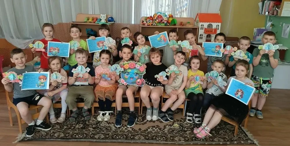 🌍Сегодня в дошкольном отделении прошёл замечательный тематический день, посвящённый Дню Земли. Этот 
