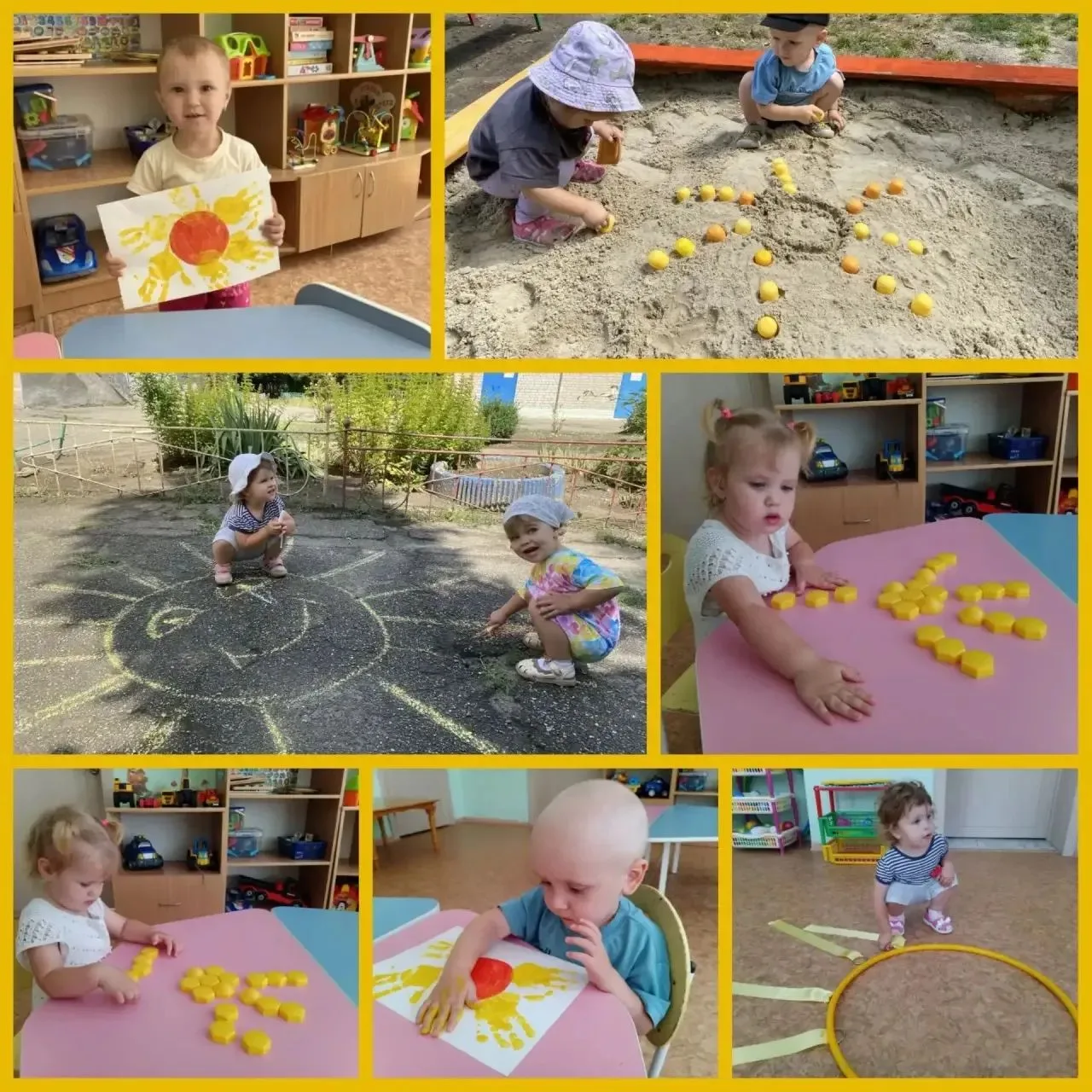 ☀️ В ясельной группе № 1 проходит тематическая «Солнечная неделя»! 🌞

Наши малыши с удовольствием з