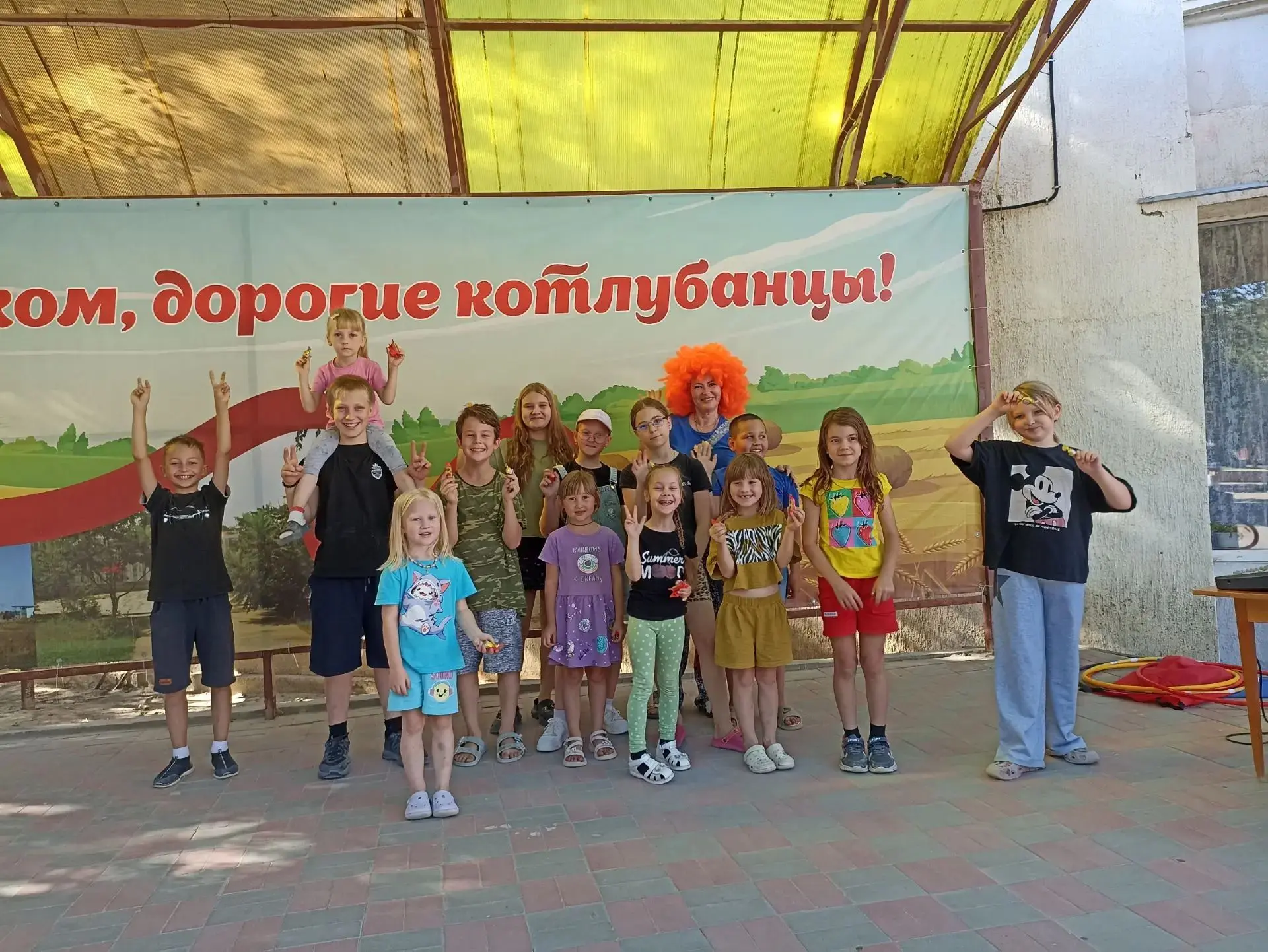 В честь празднования Дня посёлка Котлубань, для юных жителей была организована спортивн...