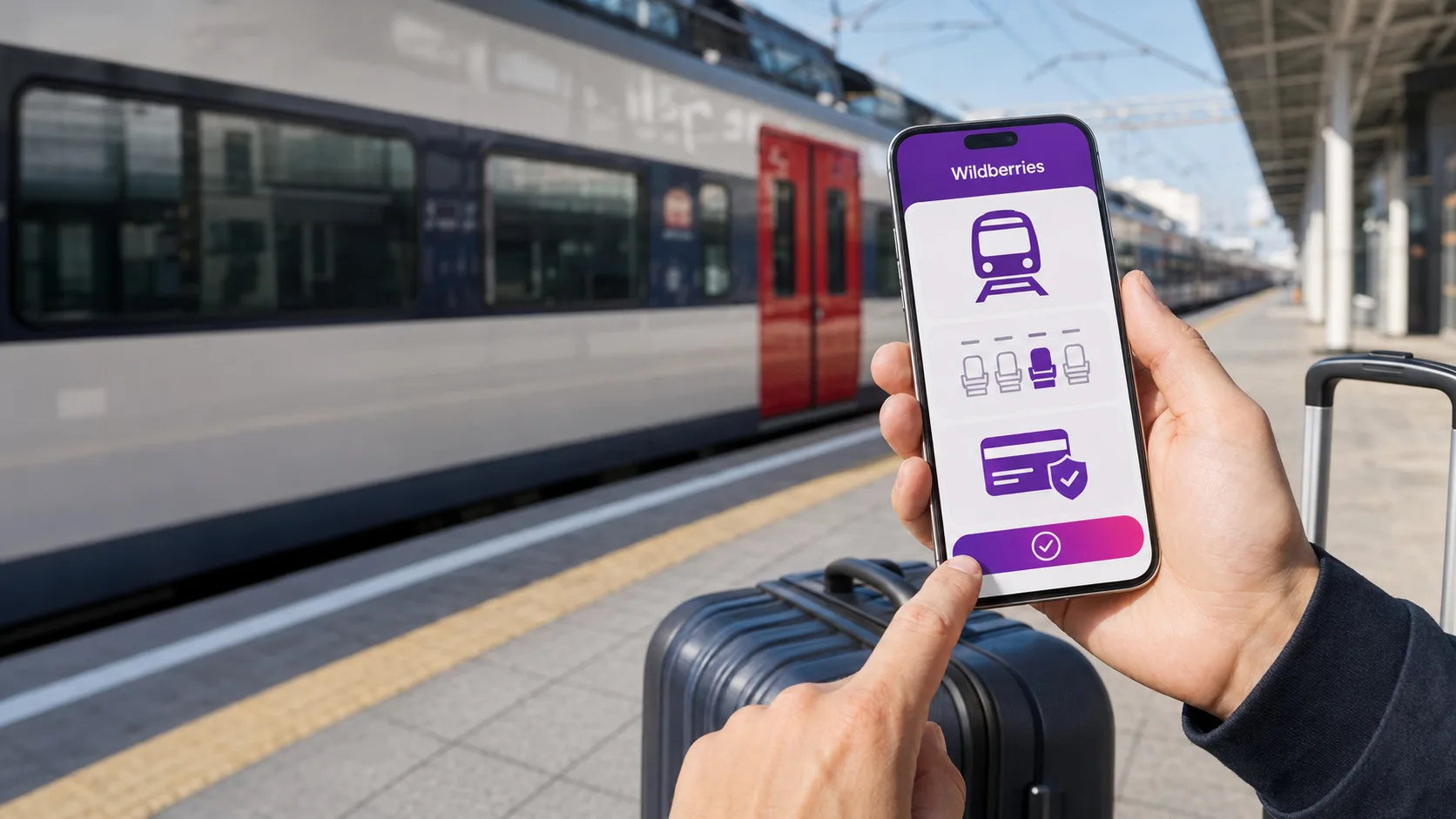 🚊 Wildberries начал продавать билеты на поезда дальнего следования
