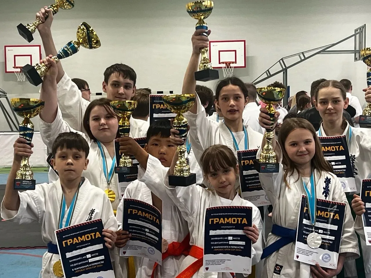 🥋 Достойное выступление на Первенстве по Киокусинкай!