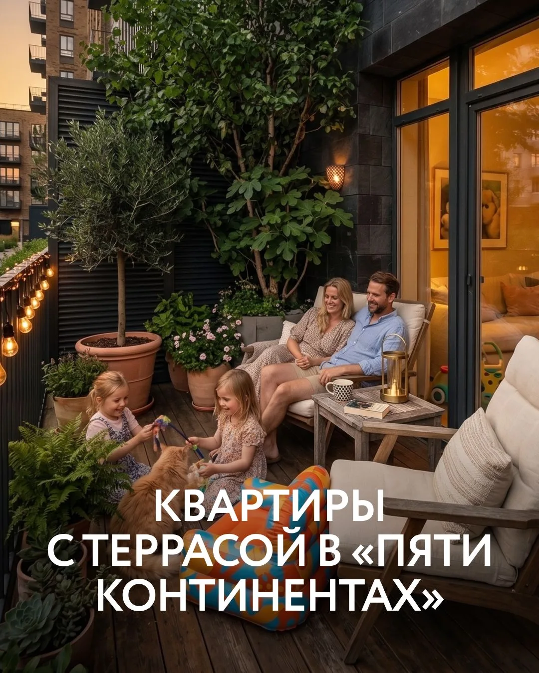 Зачем вам своя терраса? 🌿