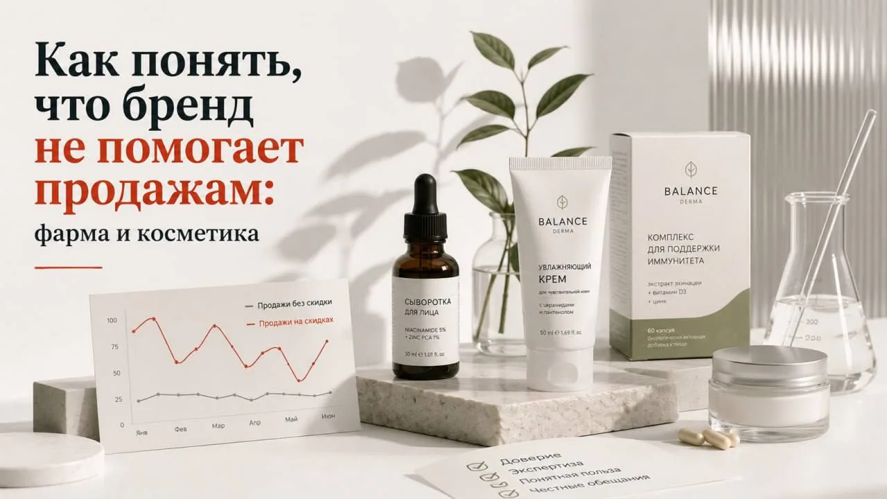 Реклама работает, блогеры выходят, карточки товаров заполнены, а продажи всё равно держ...