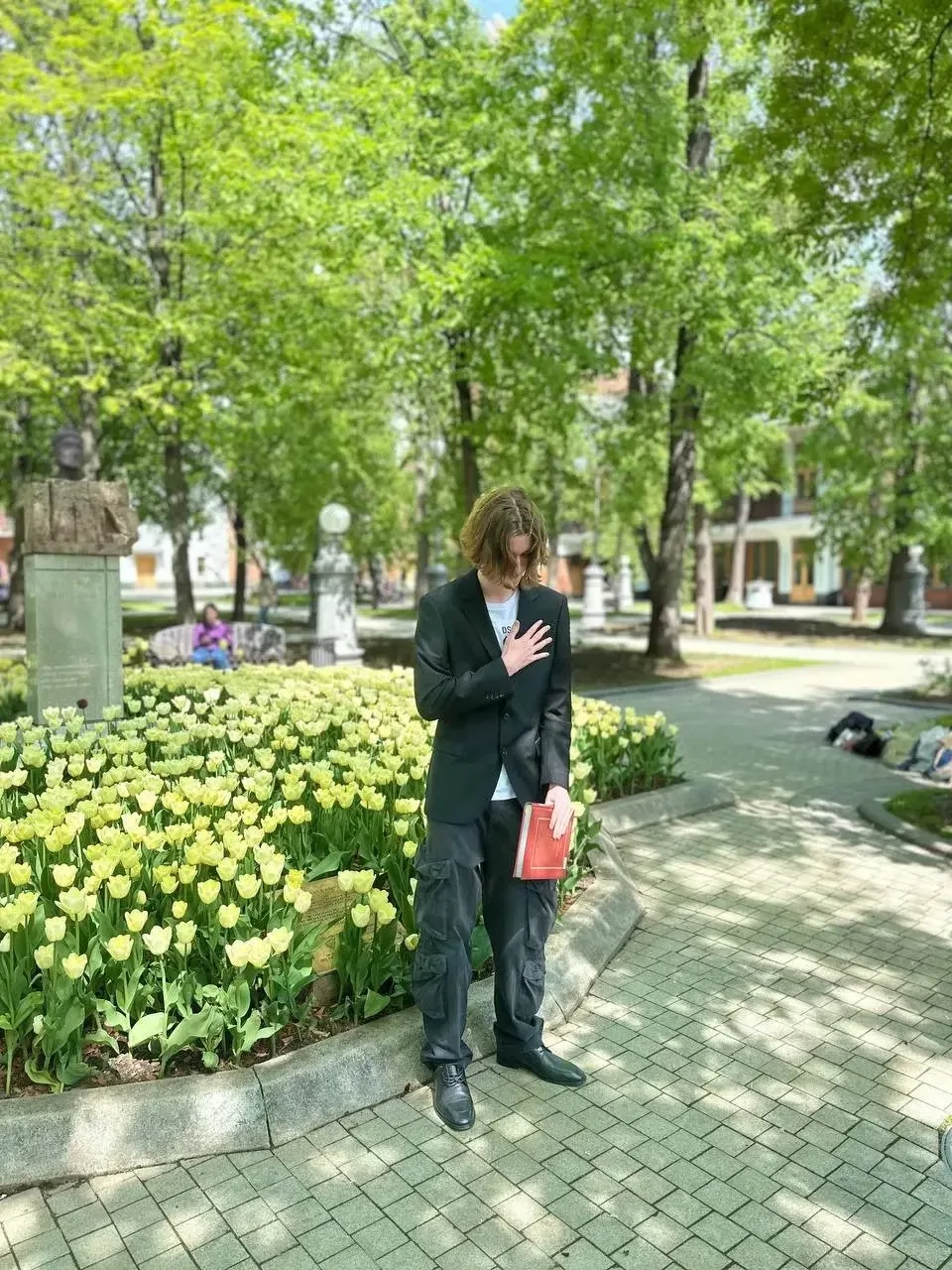 ✨ЦЕРЕМОНИЯ В САДУ «ЭРМИТАЖ»  📃В городском саду «Эрмитаж» прошла церемония, посвященная памяти велико