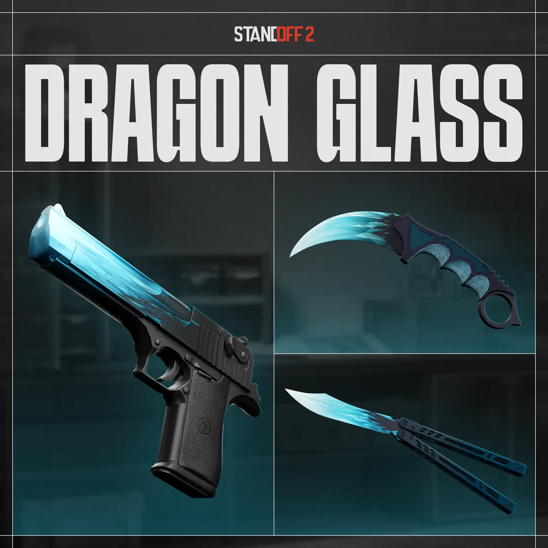 🐉 Скины Dragon Glass — легендарные!