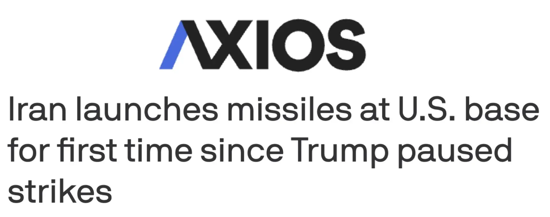 После атаки Ирана на американскую базу в Иордании Трамп объявил об ответных ударах США, что привело 