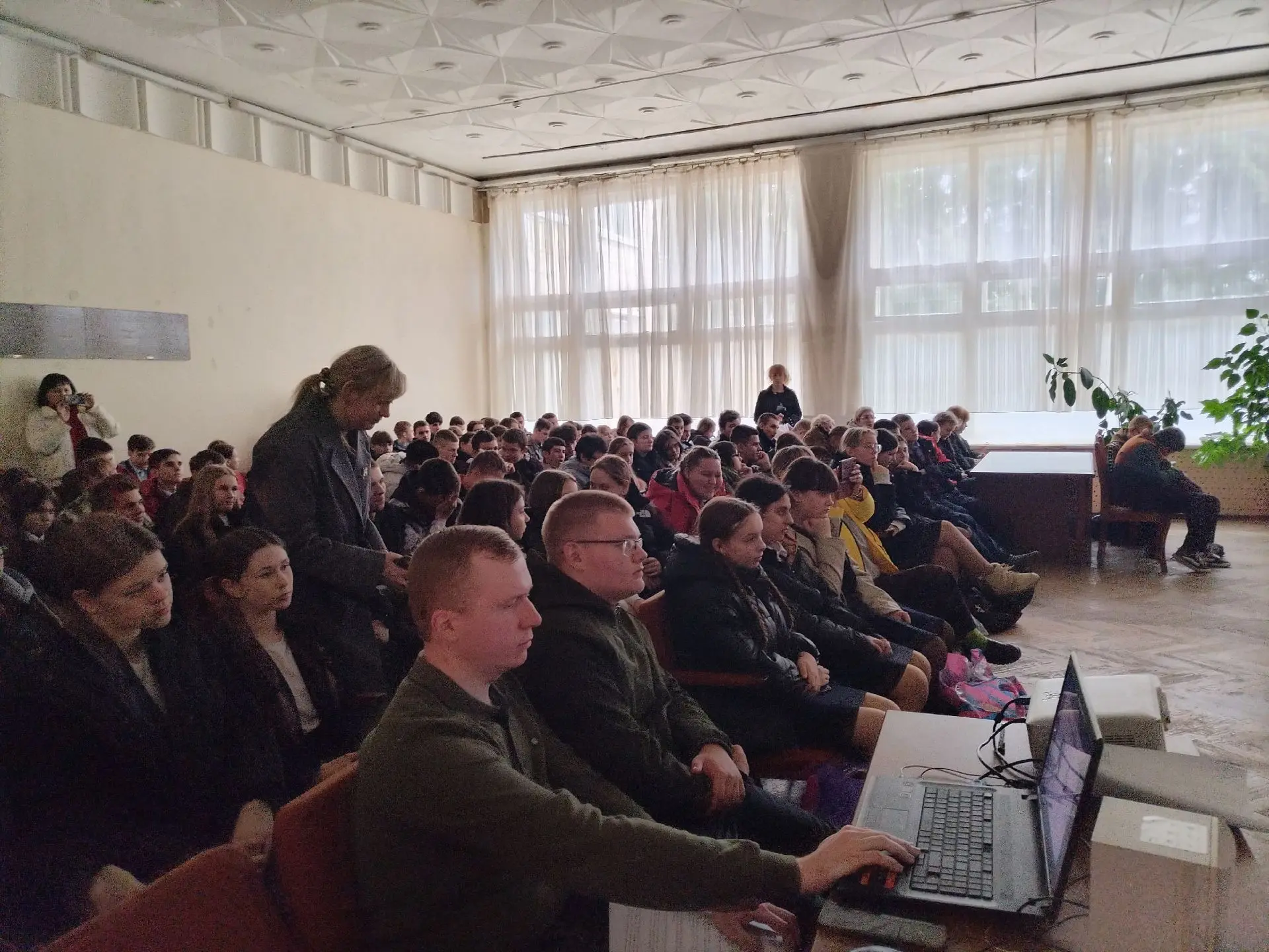 ❗Обучающиеся 8, 9 классов МБОУ «Молодовская ООШ»  стали участниками региональной просве...