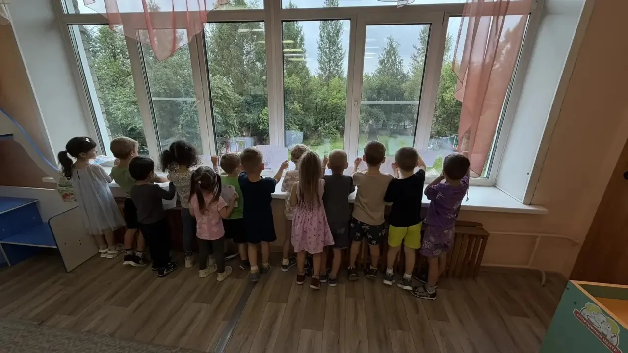 🌦 Тематический день «Летний дождь и солнце».