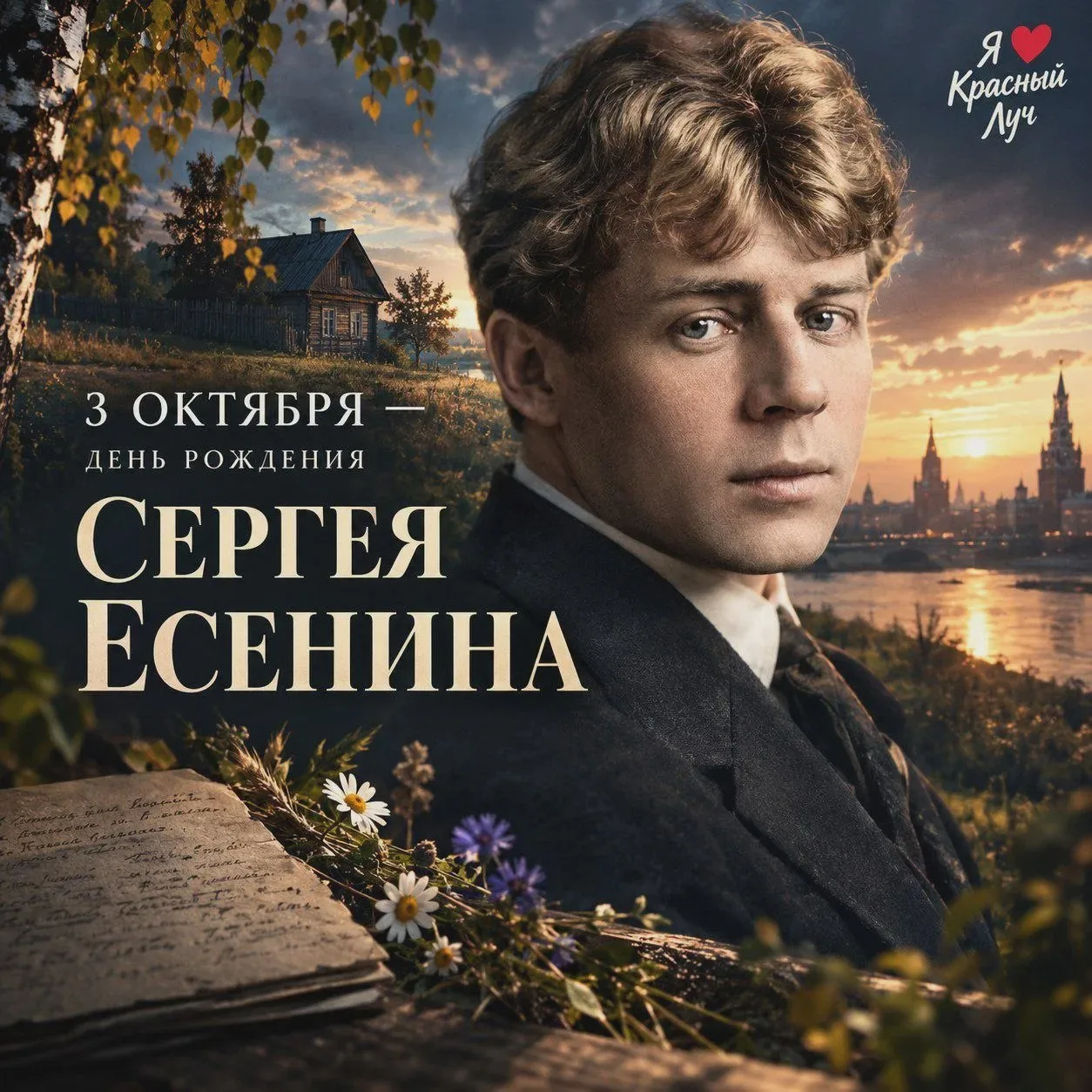 🍂 130 лет со дня рождения Есенина