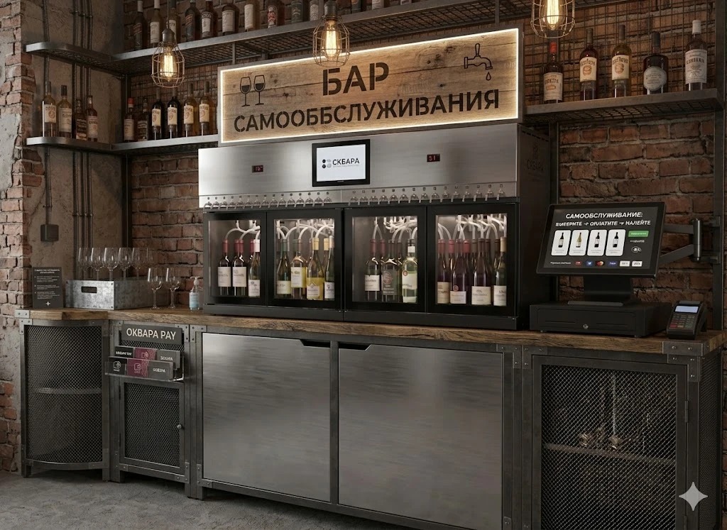 Новый «Виноматик СКБАРА» с независимыми зонами охлаждения