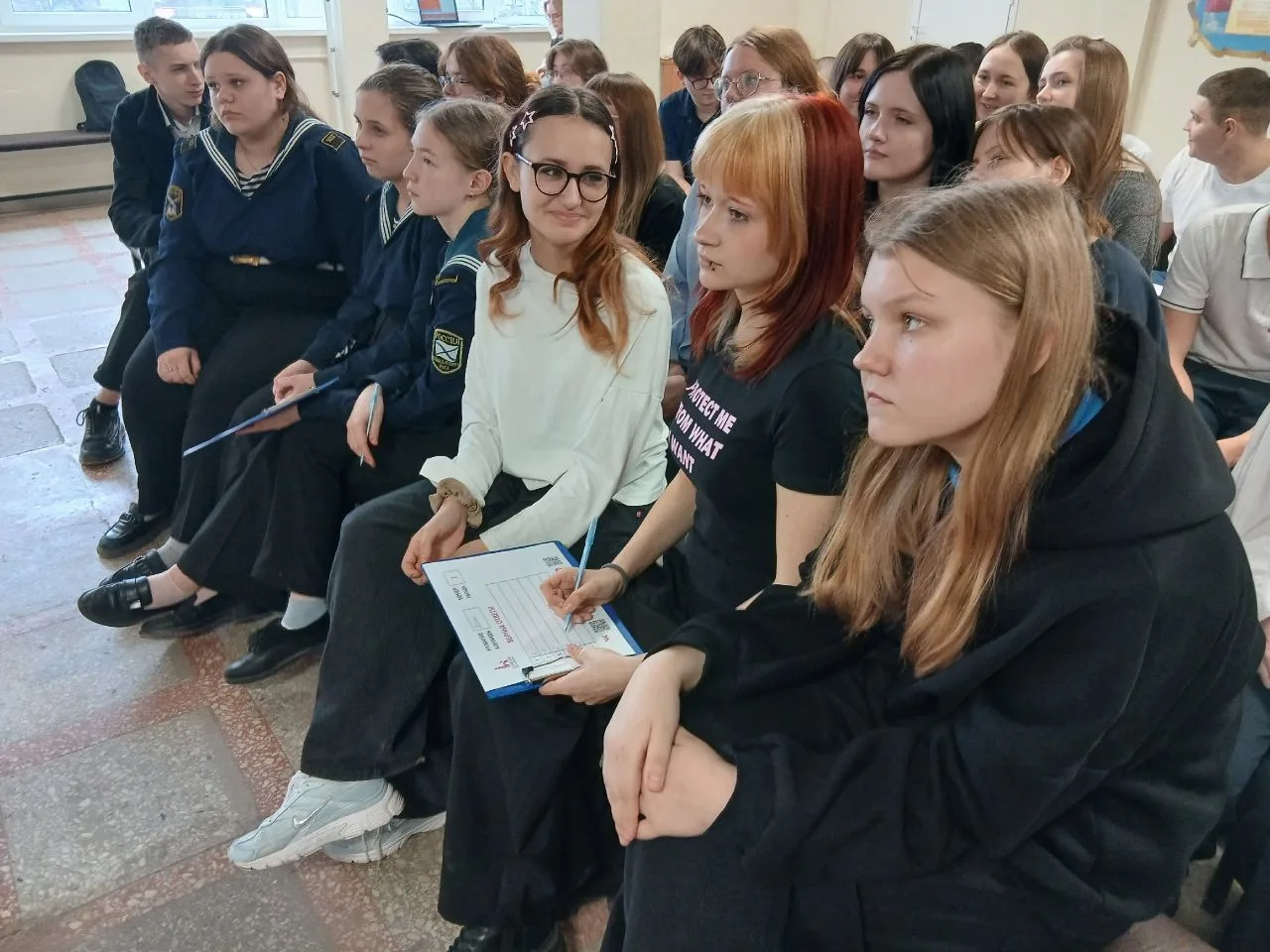 9 апреля, сотрудники Дворцового комплекса Ольденбургских встретились с учащимися 8-11 классов МБОУ"Н
