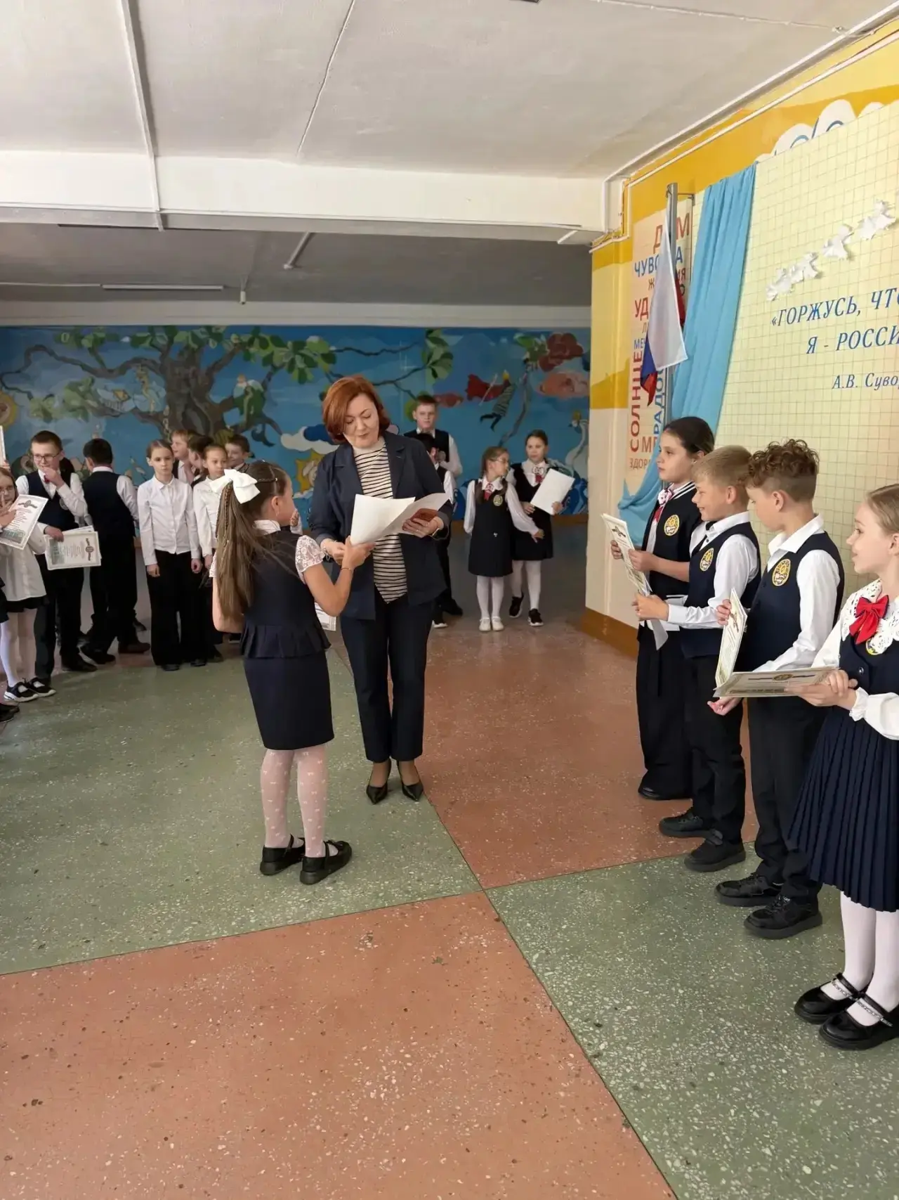 18 мая во вторых и третьих классах состоялись торжественные линейки по итогам учебного года. Отлични