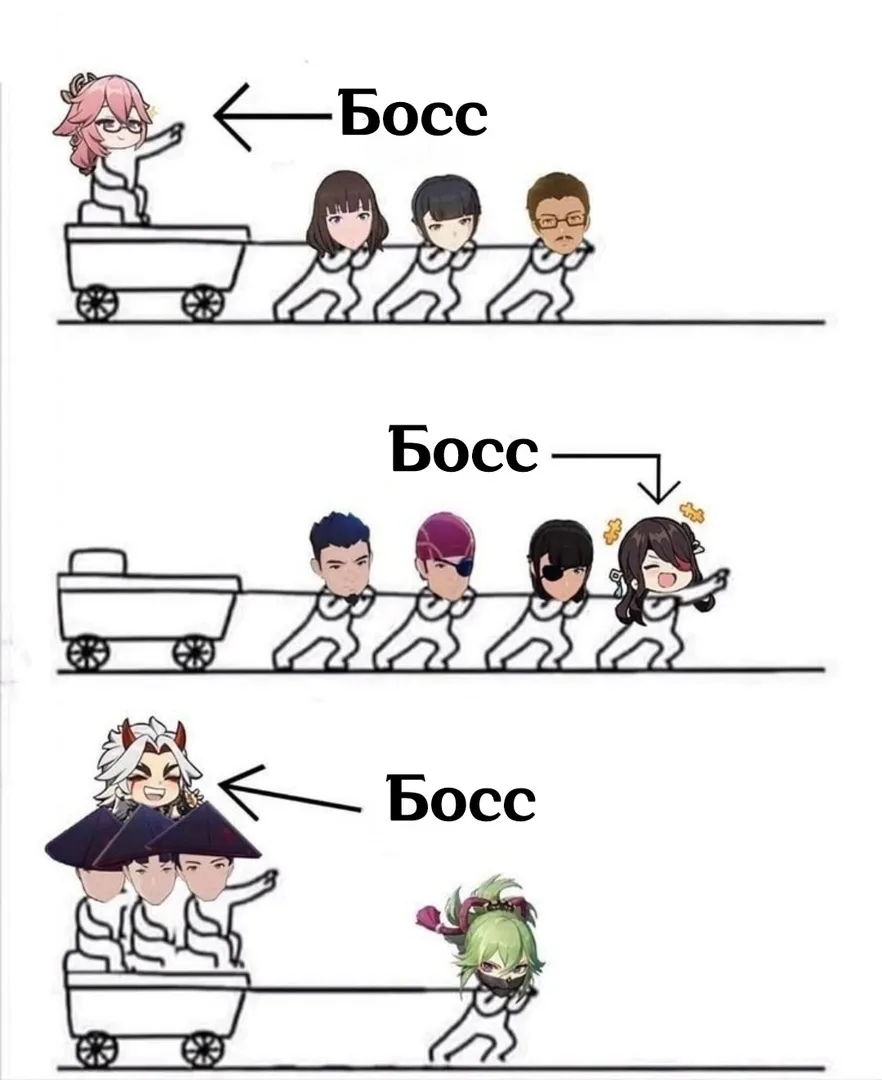 У каждого свой босс