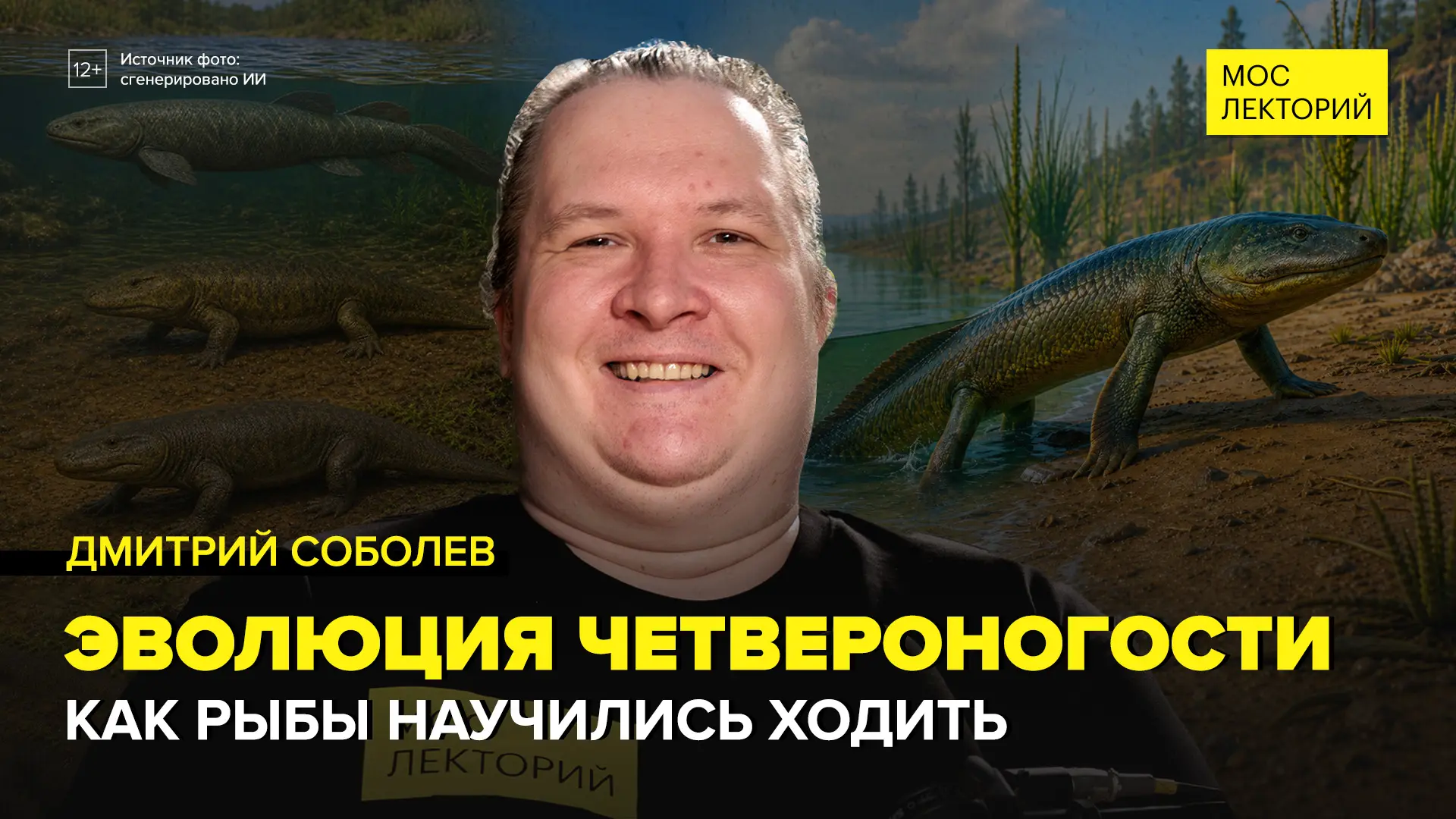 От плавников к лапам: как рыбы завоевали сушу