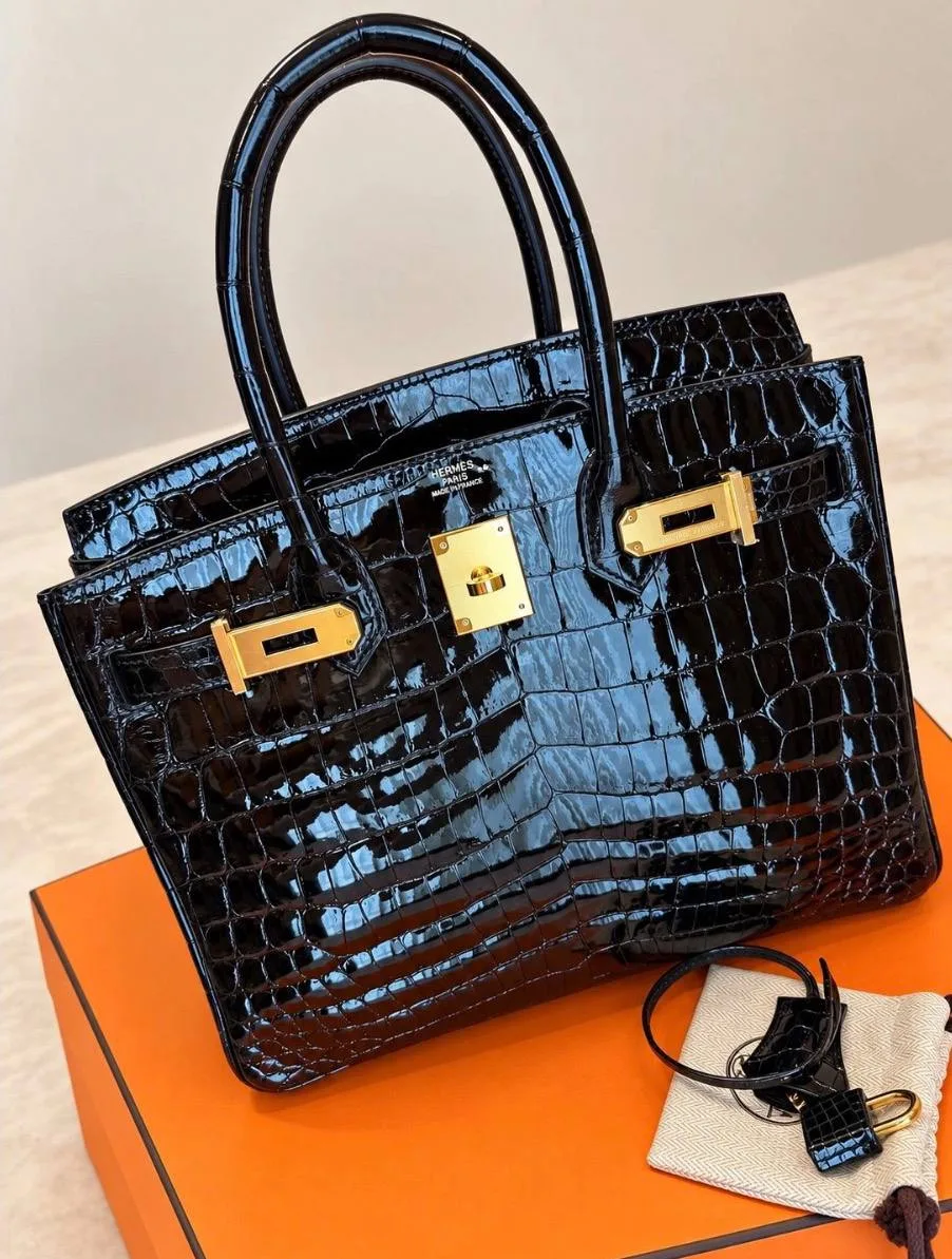 Hermes Birkin 30 🖤 крокодил