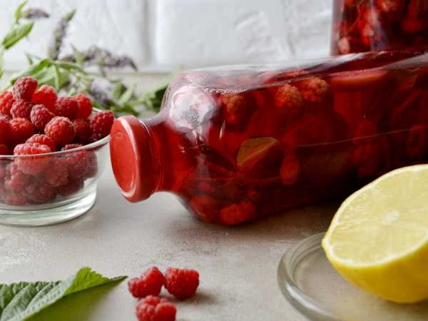 🍓 Малиновый «Мохито»