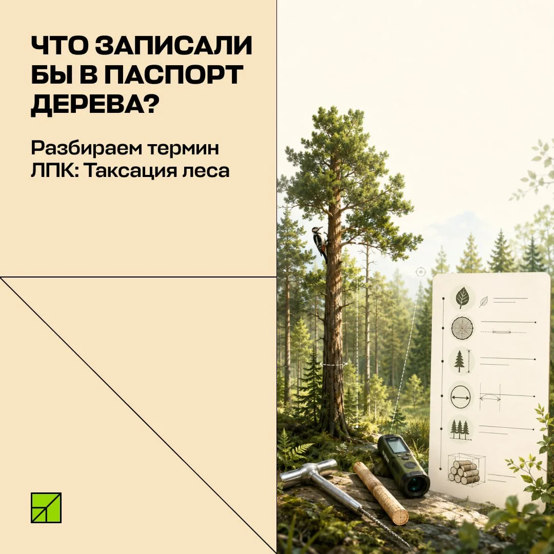 😎 Таксация — это когда лес получает свой «паспорт»: с возрастом, высотой, диаметром и ...