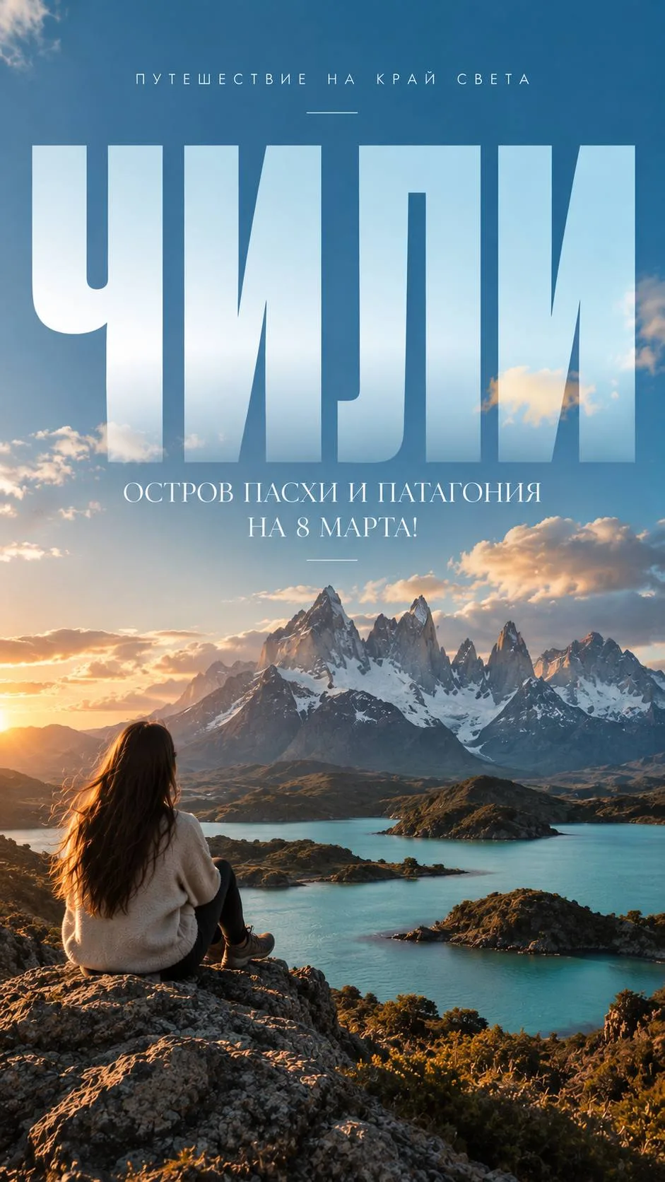 Остров Пасхи и Патагония на 8 Марта 🇨🇱