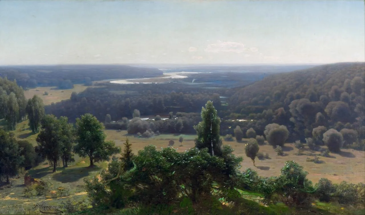 «Долина реки Гауи», 1891.
