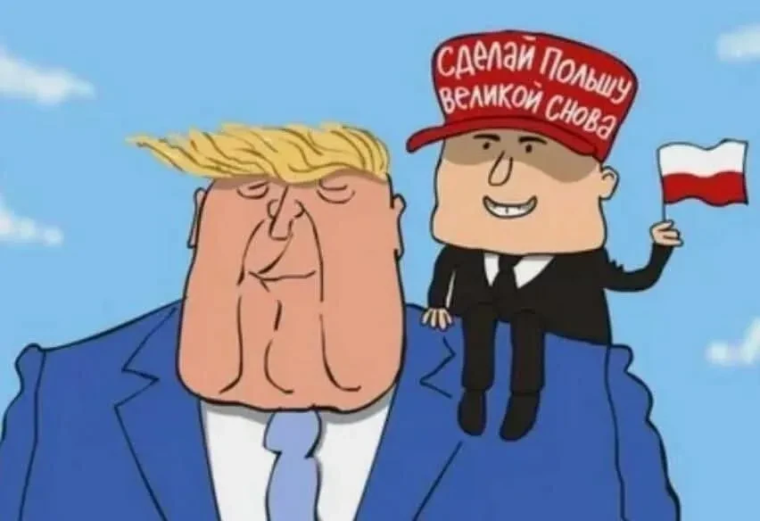 "США не видят смысла защищать или поддерживать нас", — так прокомментировал Polsat TV недавнюю шумих